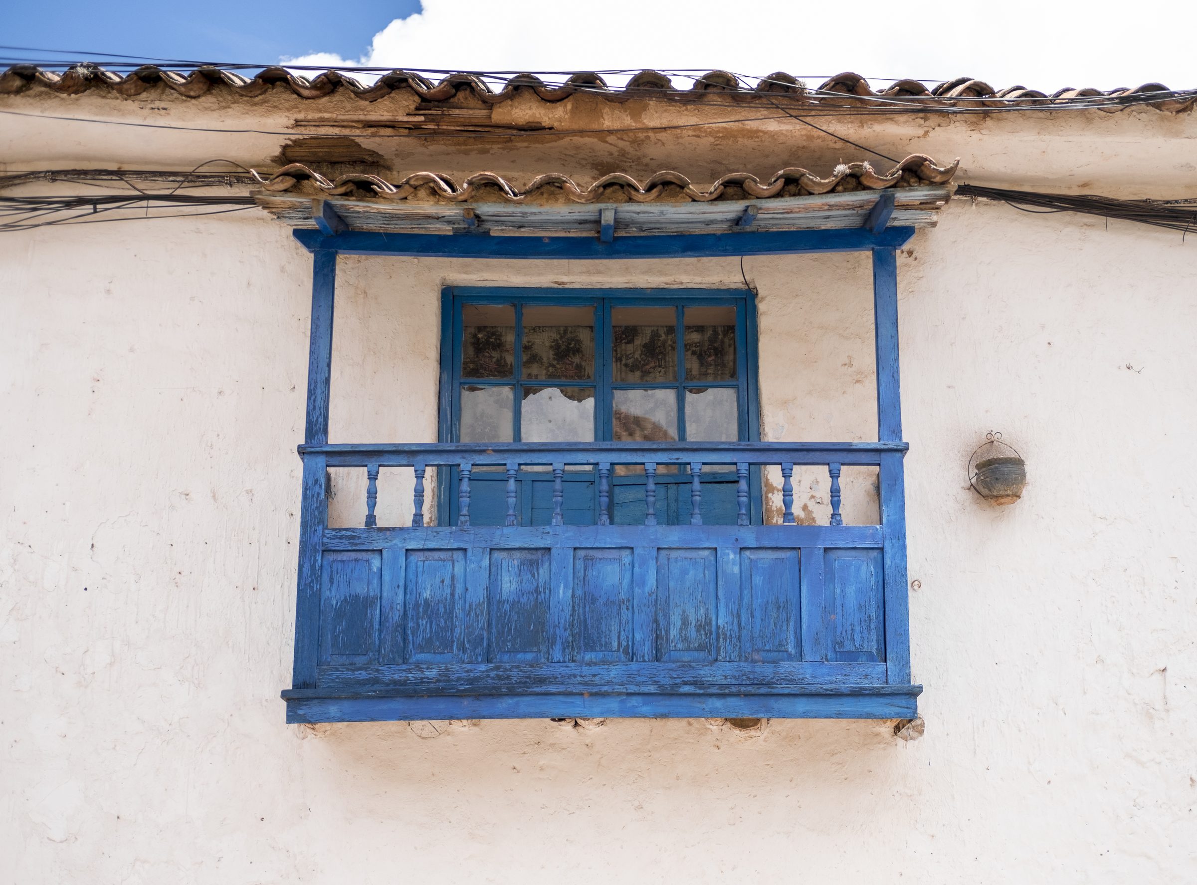 Blue Balcony