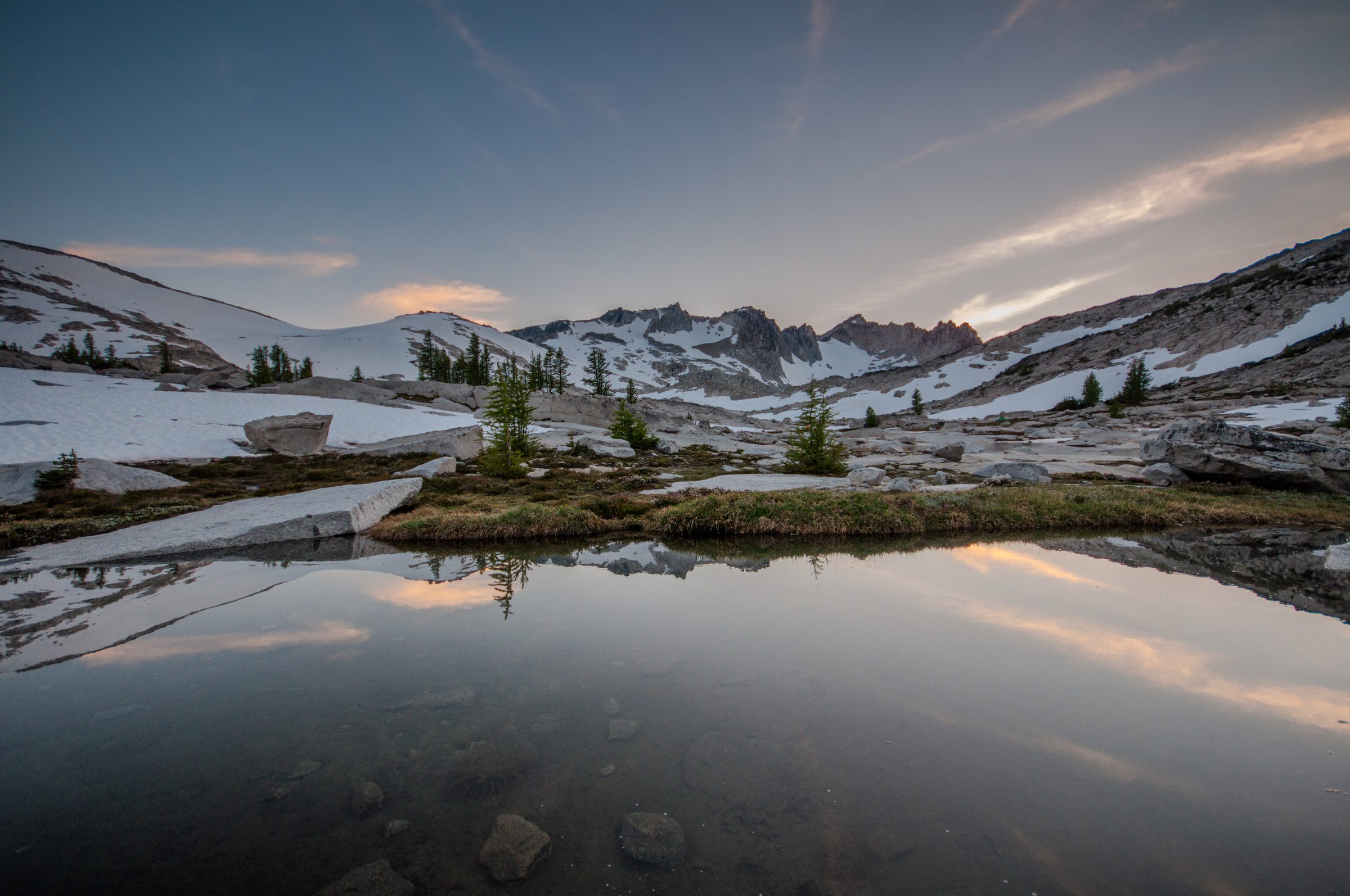 Alpine Lake Reflection