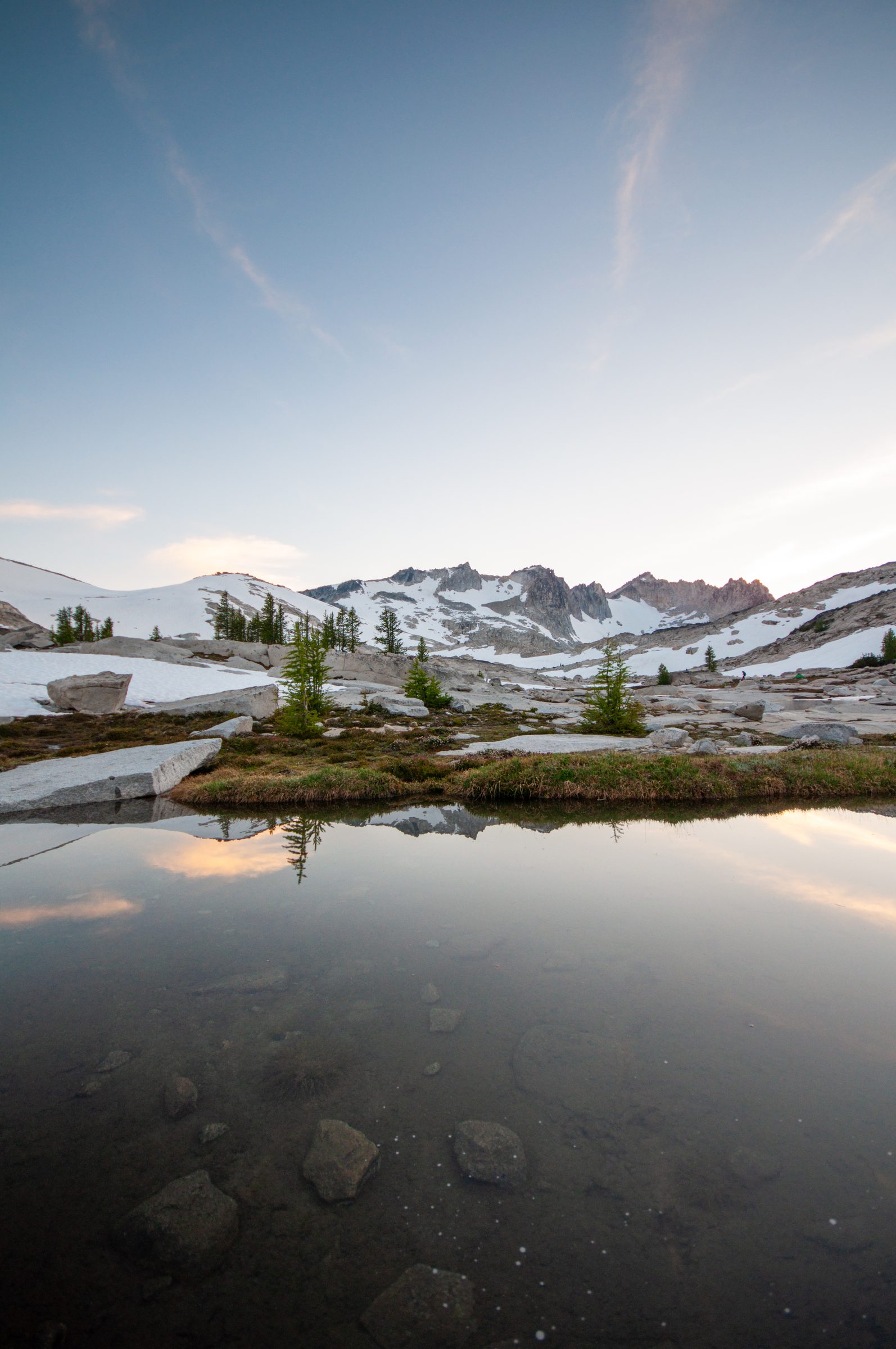 Mountain Lake Sunset